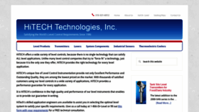 What Hitechtech.com website looked like in 2019 (4 years ago)