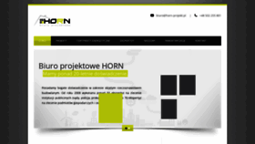 What Horn-projekt.pl website looked like in 2019 (4 years ago)