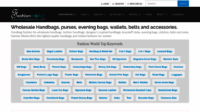 What Handbagfashion.com website looked like in 2019 (4 years ago)