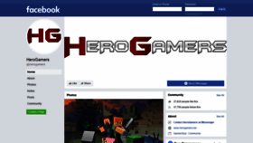 What Herogamers.net website looked like in 2019 (4 years ago)