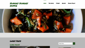 What Hungryhungryhippie.com website looked like in 2019 (4 years ago)