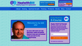 What Healwithbill.com website looked like in 2019 (4 years ago)