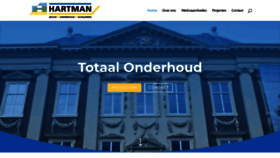 What Hartmantotaalonderhoud.nl website looked like in 2019 (4 years ago)