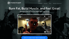 What Hybridfitnessgym.com website looked like in 2019 (4 years ago)