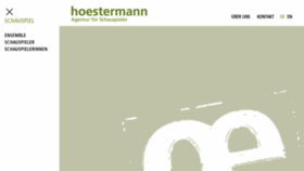 What Hoestermann.de website looked like in 2019 (4 years ago)
