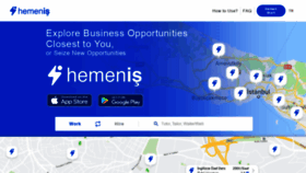 What Hemenis.com website looked like in 2019 (4 years ago)