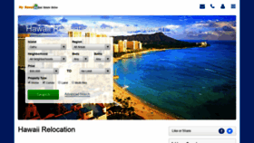 What Hawaii-relocation.com website looked like in 2019 (4 years ago)