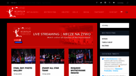 What Handballpoland2018.pl website looked like in 2019 (4 years ago)