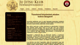 What Hodjitsu.hu website looked like in 2019 (4 years ago)