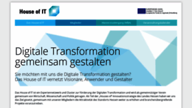 What House-of-it.eu website looked like in 2019 (5 years ago)