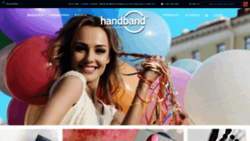 What Handband.com.au website looked like in 2019 (4 years ago)