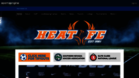 What Heatfcnevada.com website looked like in 2019 (4 years ago)