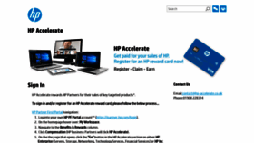 What Hp-accelerate.co.uk website looked like in 2019 (4 years ago)