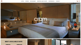 What Hotelcram.com website looked like in 2019 (4 years ago)