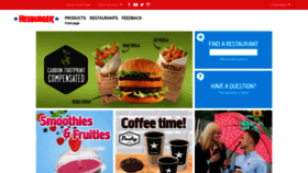 What Hesburger.com website looked like in 2019 (4 years ago)