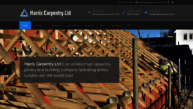 What Harriscarpentry.co.uk website looked like in 2019 (4 years ago)