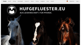 What Hufgefluester.eu website looked like in 2019 (4 years ago)