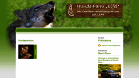 What Hundefarm-eifel.de website looked like in 2019 (4 years ago)