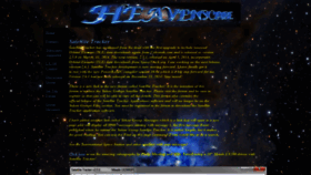 What Heavenscape.com website looked like in 2019 (4 years ago)
