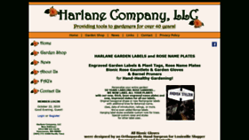 What Harlane.com website looked like in 2019 (4 years ago)