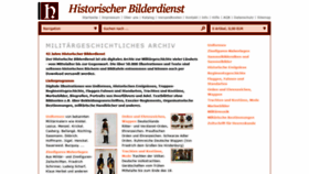 What Historischer-bilderdienst.de website looked like in 2019 (4 years ago)