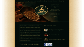What Highlandcoffeesbr.com website looked like in 2019 (4 years ago)