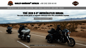 What Harleydavidson-antalya.com website looked like in 2019 (4 years ago)