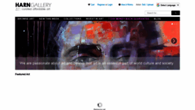 What Harngallery.com website looked like in 2019 (4 years ago)