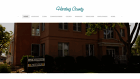 What Hardingcounty.org website looked like in 2019 (4 years ago)