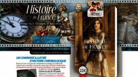 What Histoire-france.org website looked like in 2019 (4 years ago)