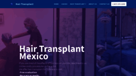 What Hairtransplantmexicos.com website looked like in 2019 (4 years ago)