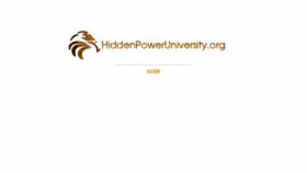 What Hiddenpoweruniversity.com website looked like in 2019 (4 years ago)