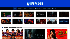 What Happy2hub.me website looked like in 2019 (4 years ago)