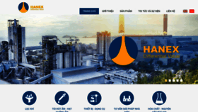 What Hanex.vn website looked like in 2019 (4 years ago)
