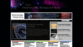 What Horoscopicastrologyblog.com website looked like in 2019 (4 years ago)