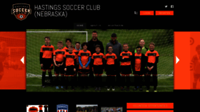 What Hastingssoccerclub.org website looked like in 2019 (4 years ago)