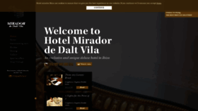 What Hotelmiradoribiza.com website looked like in 2019 (4 years ago)