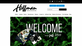 What Hoffmancaliforniafabrics.net website looked like in 2019 (4 years ago)