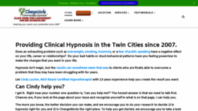 What Hypnosisminneapolis.com website looked like in 2019 (4 years ago)