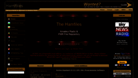 What Hamfiles.co.uk website looked like in 2019 (4 years ago)