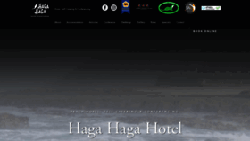 What Hagahagahotel.co.za website looked like in 2019 (4 years ago)