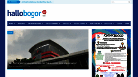 What Hallobogor.com website looked like in 2019 (4 years ago)