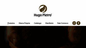 What Hugopietro.com.br website looked like in 2019 (4 years ago)