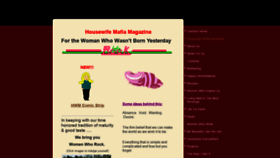 What Housewifemafia.com website looked like in 2019 (4 years ago)