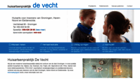 What Huisartsenpraktijkdevecht.nl website looked like in 2019 (4 years ago)