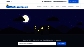 What Hostingpangeran.co.id website looked like in 2019 (4 years ago)