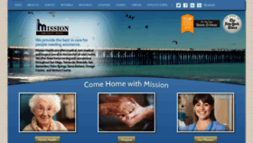 What Homewithmission.com website looked like in 2019 (4 years ago)