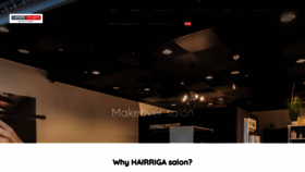 What Hairriga.com website looked like in 2019 (4 years ago)