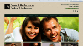 What Hardeeandjordan.com website looked like in 2019 (4 years ago)