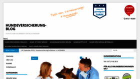What Hundeversicherung-blog.de website looked like in 2019 (4 years ago)